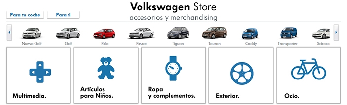Volkswagen Store, la tienda oficial online de accesorios y merchandising