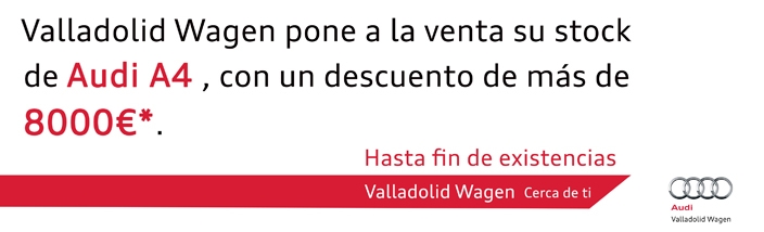 Audi A4 con un descuento de más de 8000€*.