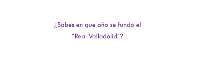 ¿Sabes en que año se fundó el