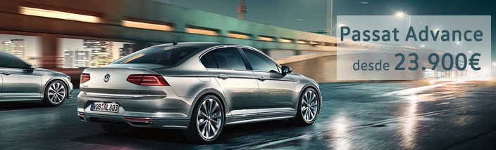 Passat Advance desde 23.900€