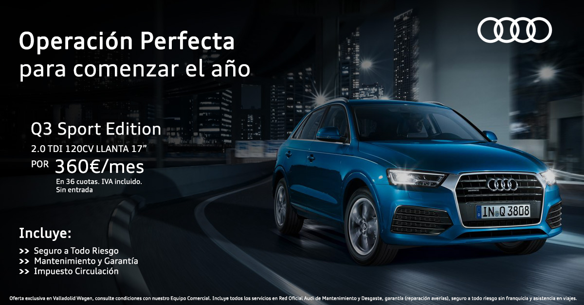 ofertas audi renting valladolid