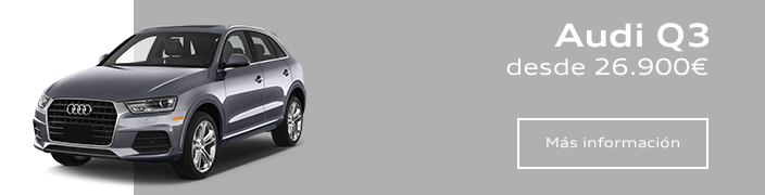 Ofertas descuentos precios Audi Q3 Valladolid Julio 2018