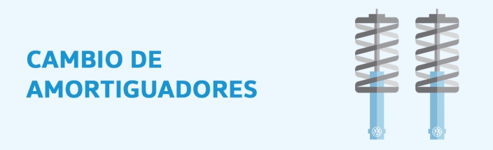 Cambio de amortiguadores Volkswagen